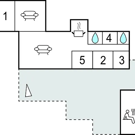 Nyaraló In Aakirkeby With Sauna *