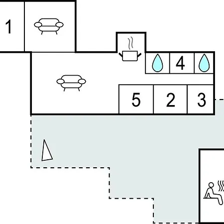 Nyaraló In Aakirkeby With Sauna *